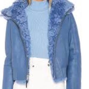COPY - Mackage Zinnia Reversible Fur/Leather Bomber